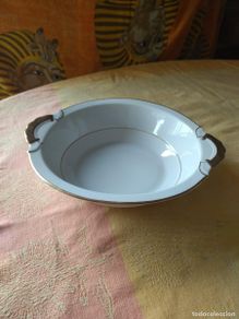 Antiques: Elegante ensaladera de porcelana johann seltmann vohenstraub bavaria